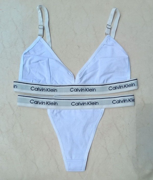 Producto - Set Calvin Klein algodón - Balnco