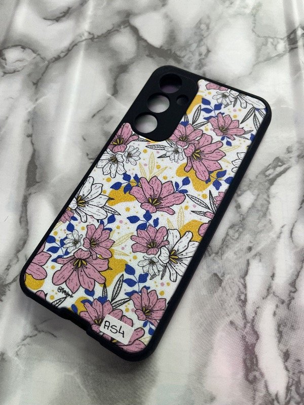 Producto - Funda diseño flores a54
