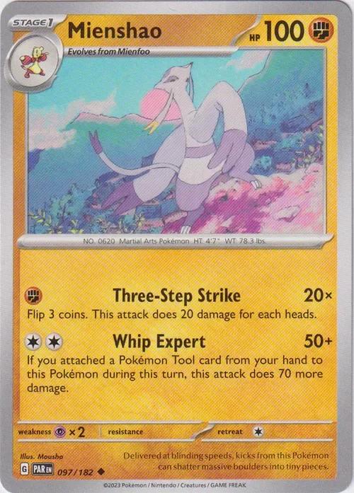 Producto - Mienshao - 097/182 - Paradox Rift