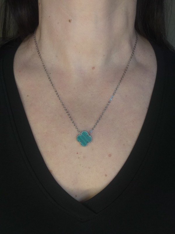Producto - AQC0029 Cadena Van Cleef verde