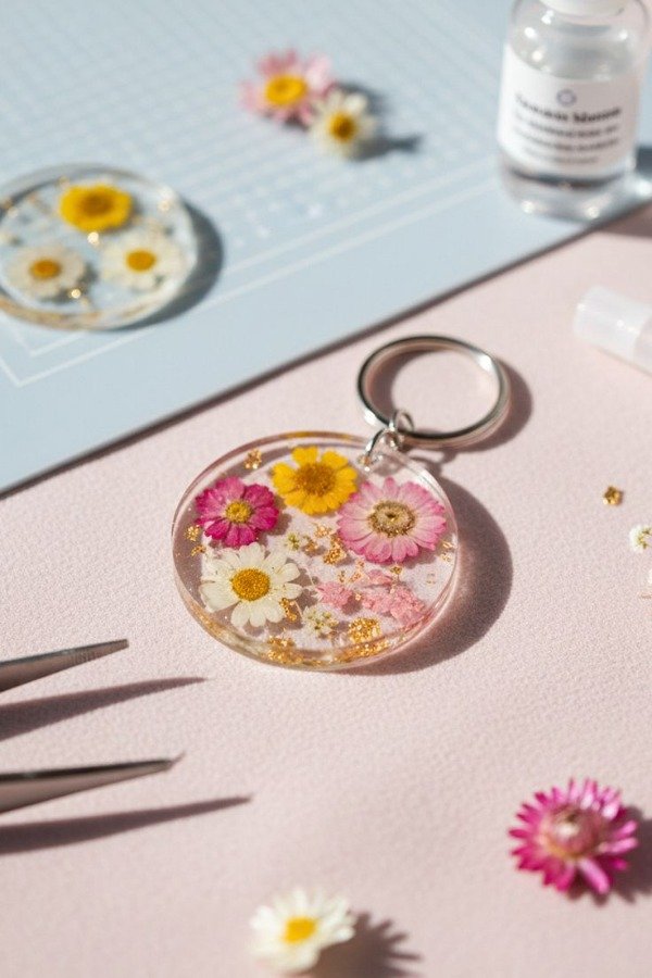 Producto - Llaveros redondos de Resina