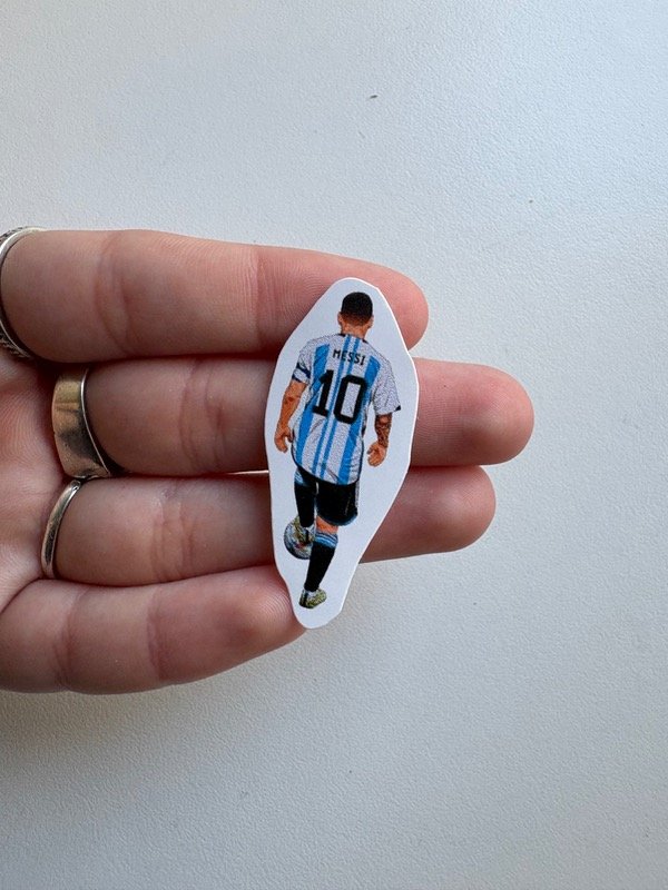 Producto - Sticker Messi Espaldas