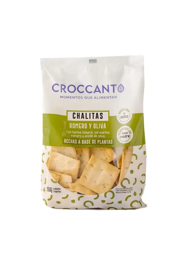 Producto - CHALITAS ROMERO Y ALBHACA - CROCCANTO
