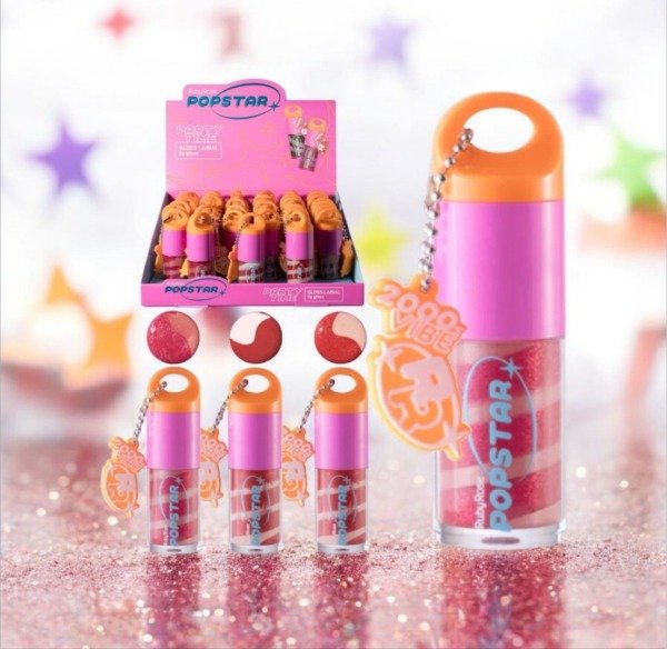 Producto - LIPGLOS CON COLGANTE - RUBY ROSE