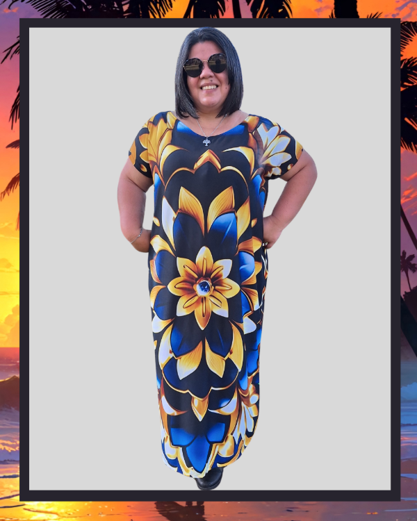 Producto - VESTIDO FULLPRINT CALEIDOSCOPIO