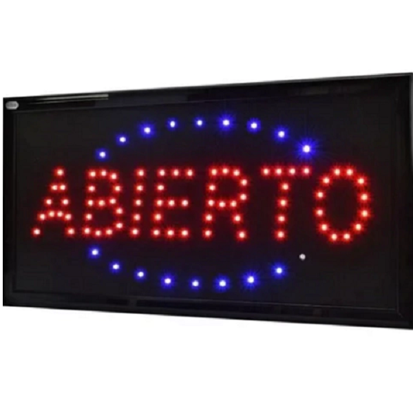 Producto - Cartel Luminoso ABIERTO
