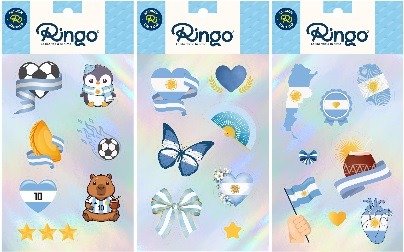 Producto - Stickers P/Celular Coleccion Yo Argentina -Ringo (P00-01207)