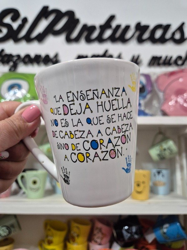 Producto - Taza seño La enseñanza
