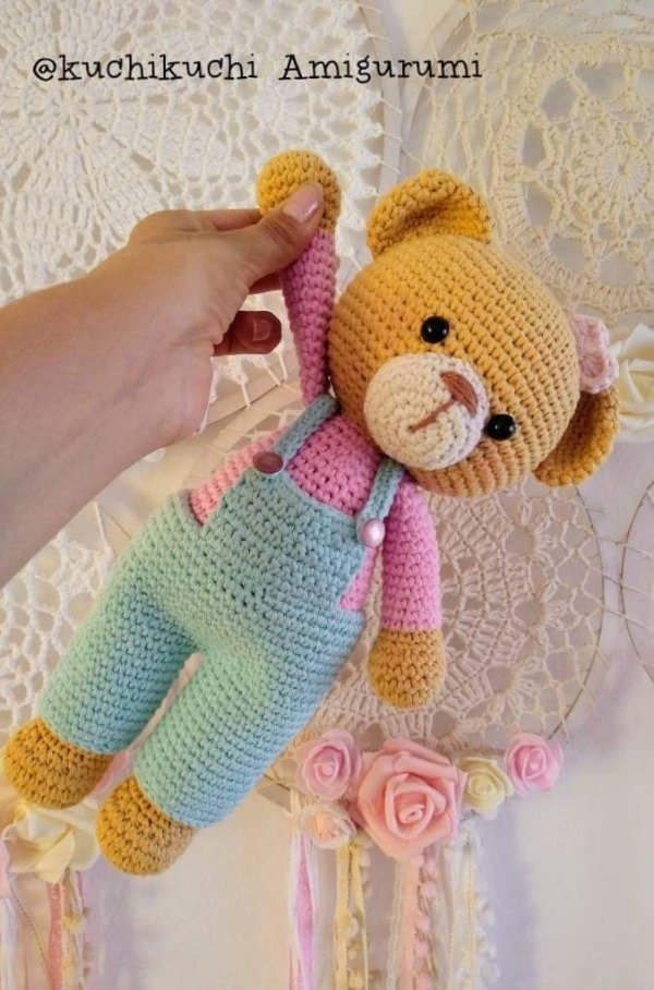 osita amigurumi