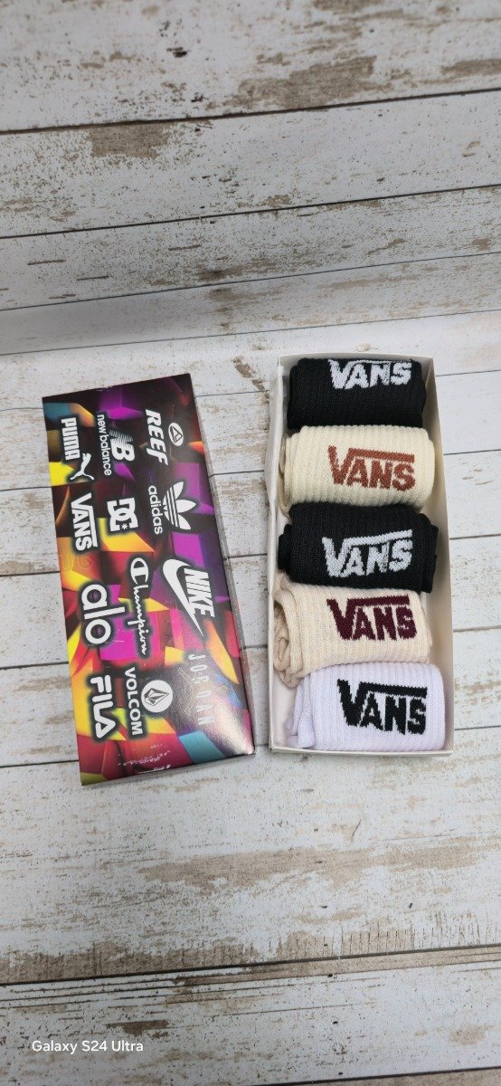 Producto - Caja de 5 pares de medias vans modelo 2