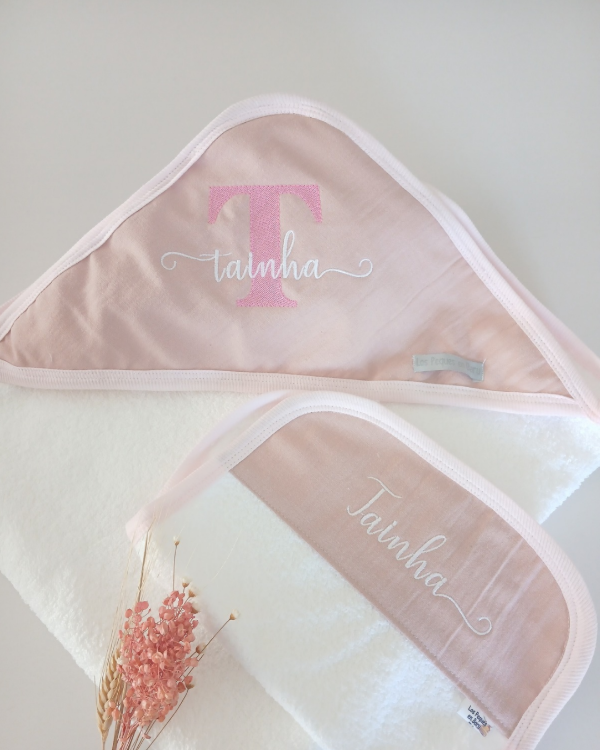 Producto - Toallón personalizado Inicial y nombre