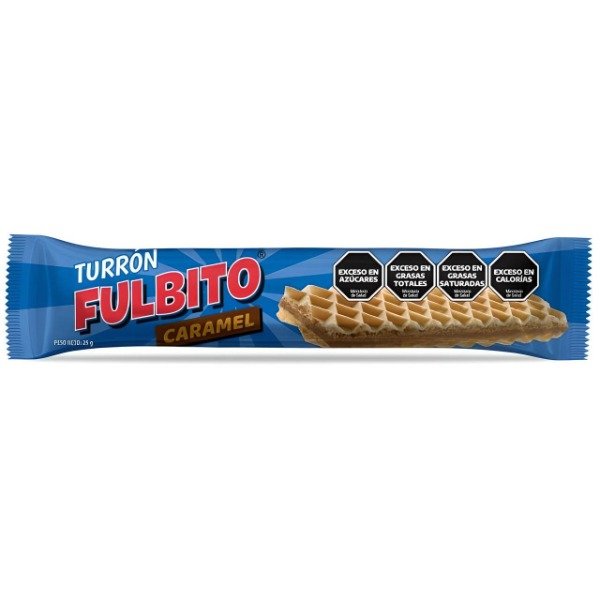 Producto - Fulbito Turron Caramel x 10 (cada uno200)