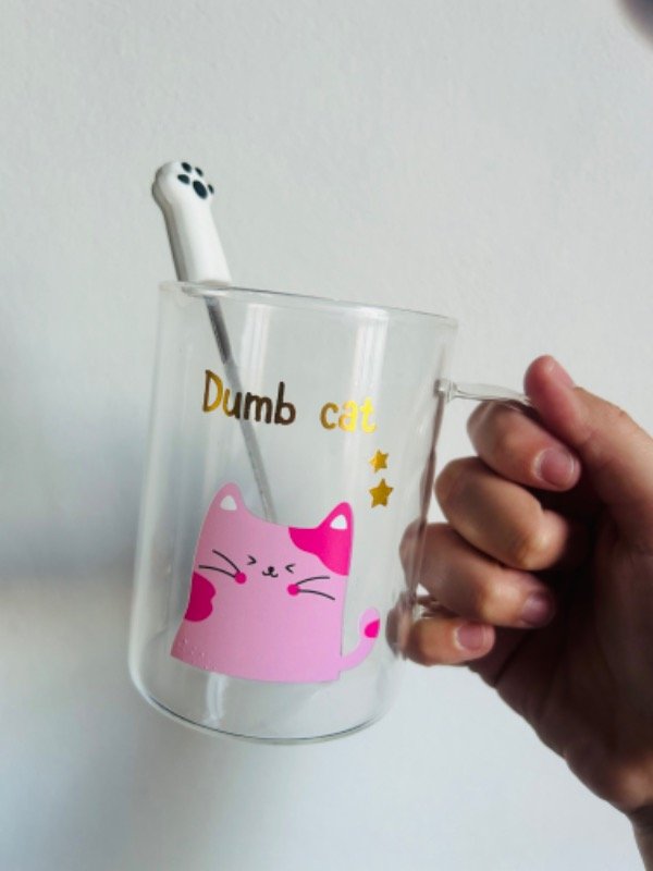 Producto - Taza Gatito con cucharita
