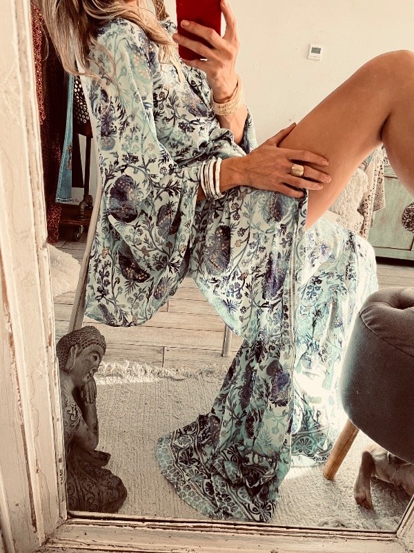 Producto - Kimono Tulum celeste - 0