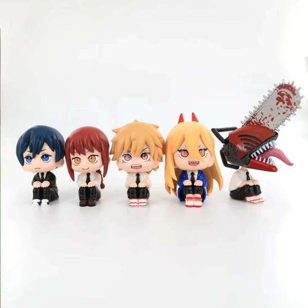 Producto - Set CHAINSAW MAN Look Up - 12cm (Por unidad)
