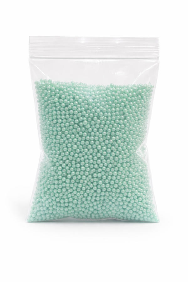 Producto - Perlas Verde Agua Mini 40 gr