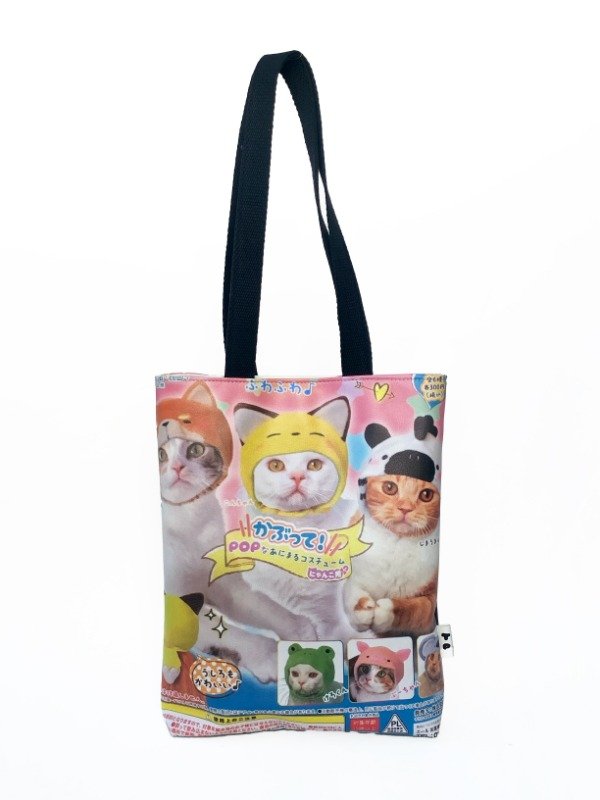 Producto - TOTE KAWAII CATS ROSA