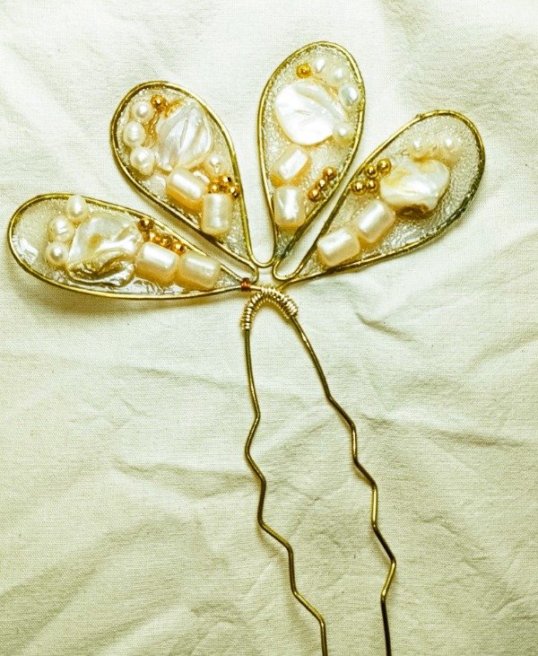 Producto - Horquilla de cuatro pétalos (ideal novias) - 0
