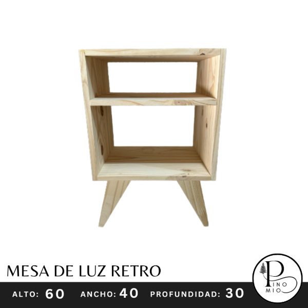 Producto - MESA DE LUZ RETRO