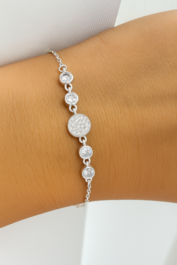 Producto - Pulsera micro Cubic (Plata Italiana)