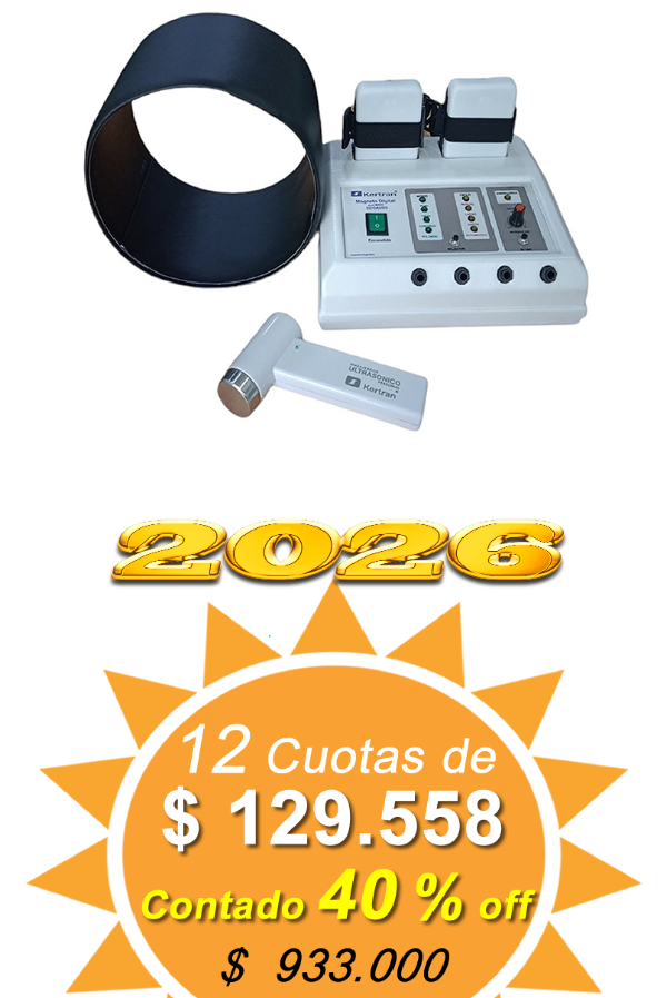 Producto - Magneto KERTRAN 500 Gauss, con Solenoides Planos + Ultrasonido Personal + Túnel