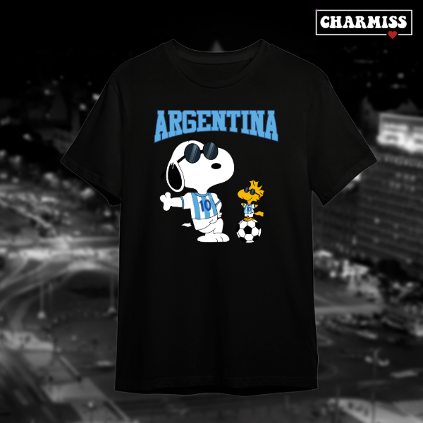 Producto - REMERON OVERSIZE- Snoopy x Argentina - 1
