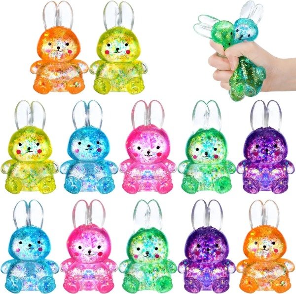 Producto - Squishi conejito c/glitter SAM 3/26
