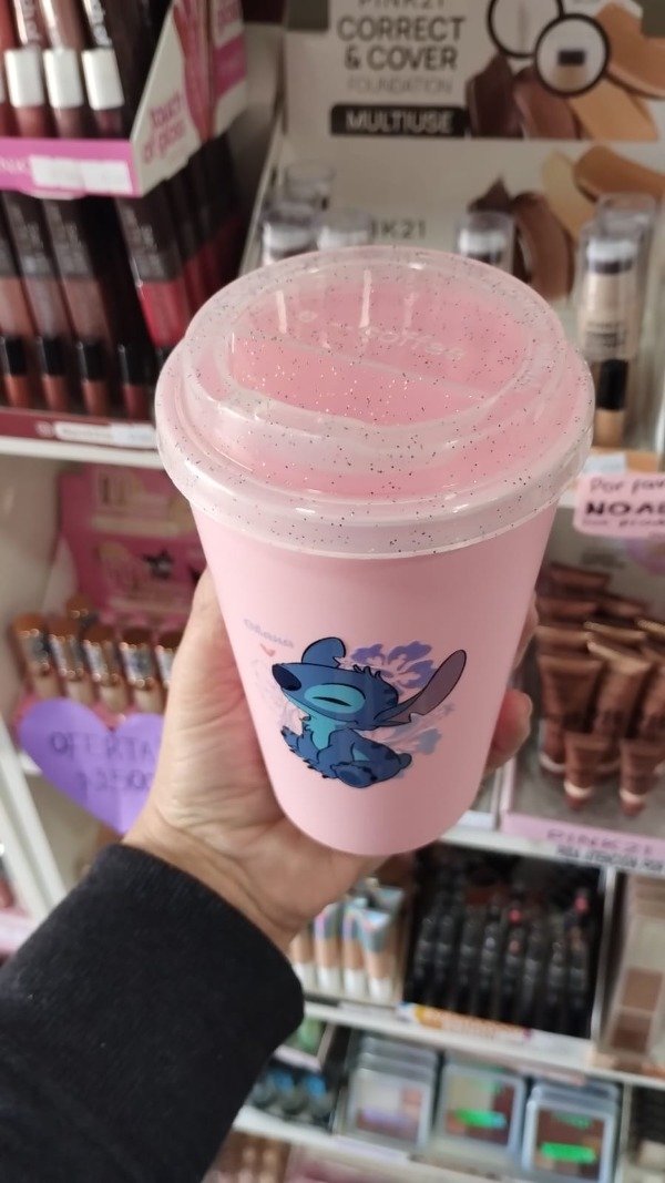 Producto - vaso coffe con glitter stitch