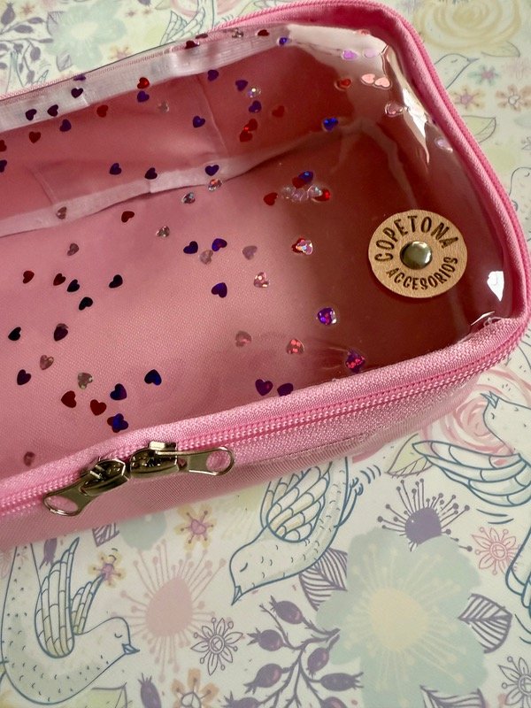 Producto - Cartuchera Natal Rosa