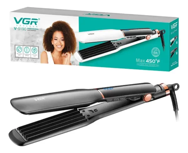Producto - Planchita Rizadora Profesional Pelo Vgr V-519c - 0
