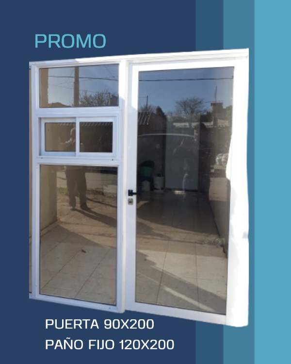 Producto - frente de local  2.10x2.00 incluye ventanita