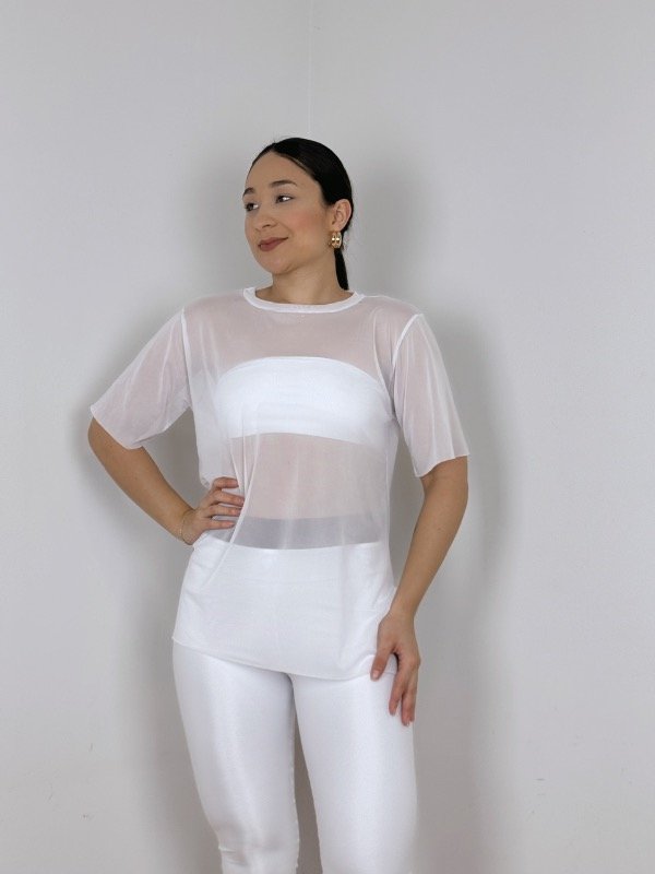 Producto - Blusa de Tule - Blanco