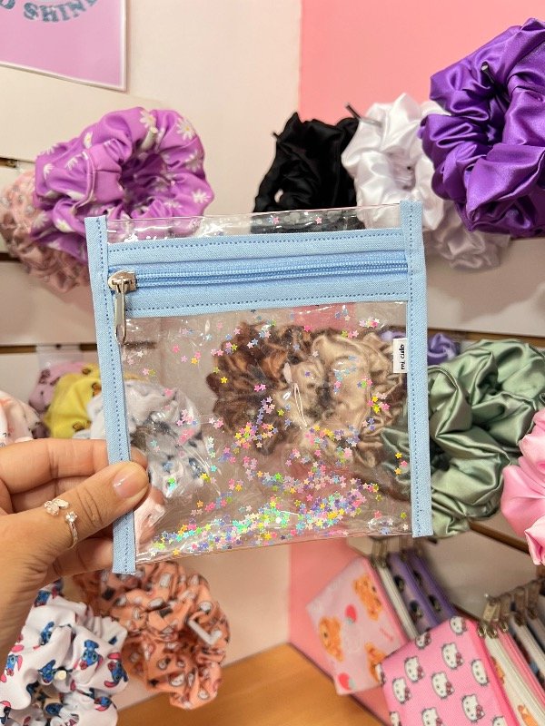 Producto - MINI ORGANIZADOR CELESTE ESTRELLITAS