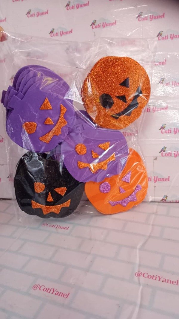 Producto - Figuras en goma eva Halloween x10 unidades