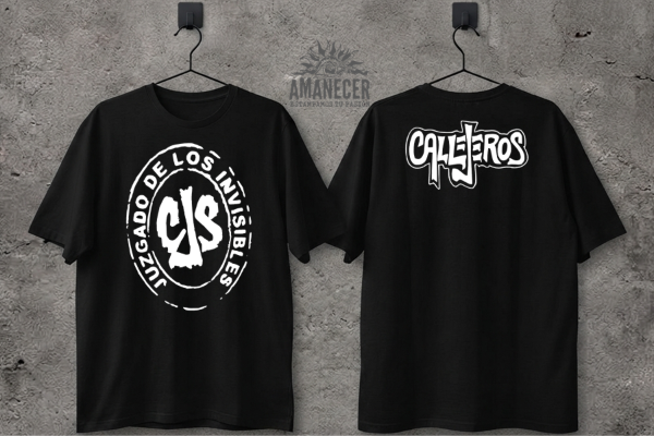 Producto - Remera Callejeros Juzgado de los invisibles
