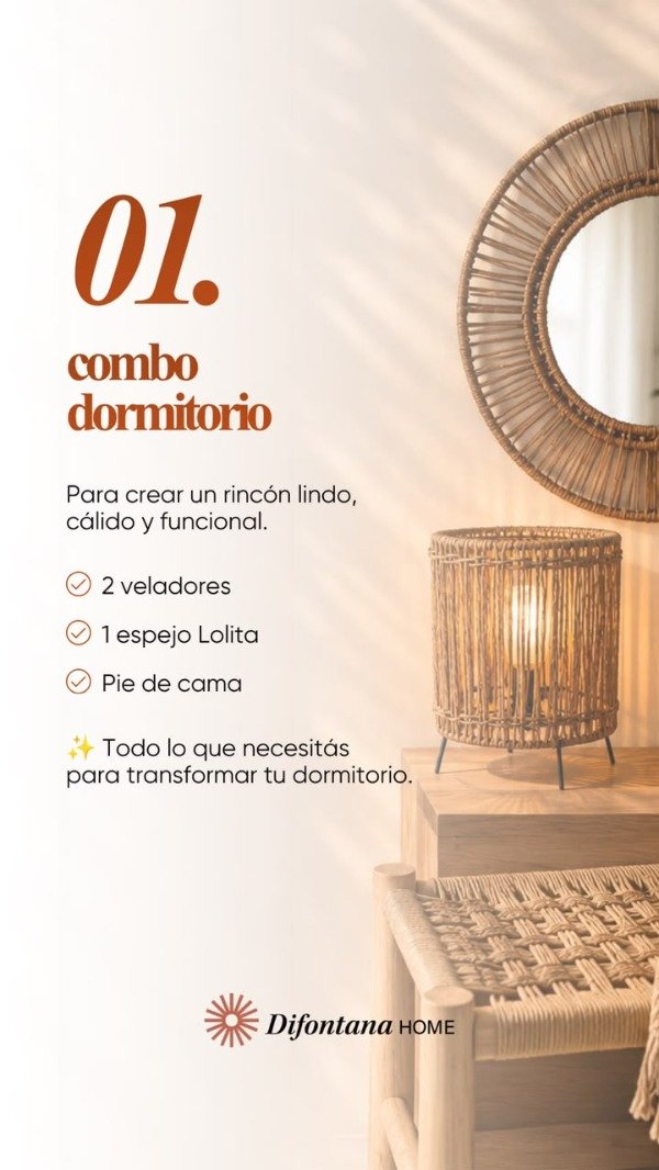 Producto - Combo DORMITORIO - 0
