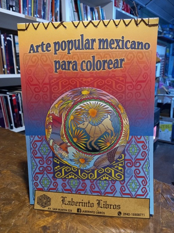 Producto - Libro de Arte Popular Mexicano para Colorear