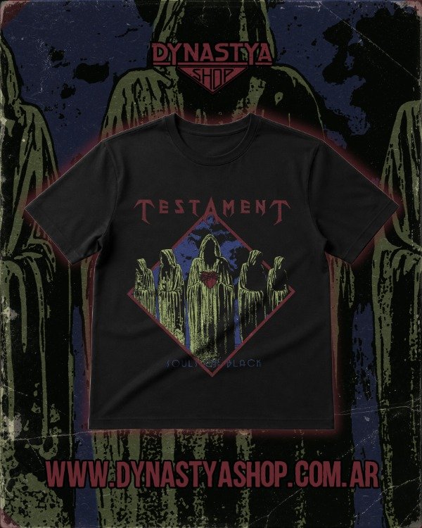 Producto - Remera - Testament - Souls of Black 2 - 0