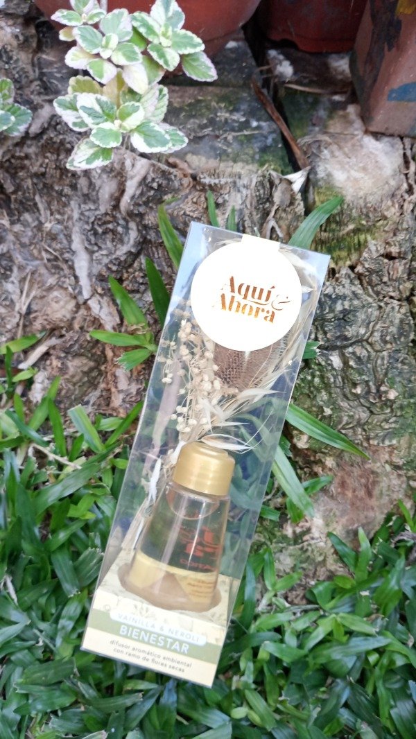 Producto - Difusor con Ramo de Flores - Aquí y ahora -