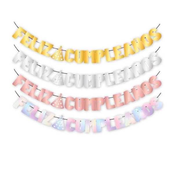 Producto - Banderin Metalizado