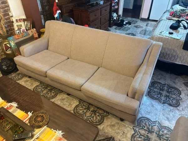 Producto - SILLON 3 CUERPOS TAPIZADO EN PANA 80x90x75 #12112