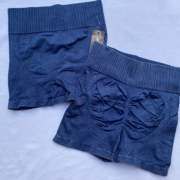 Producto - Calza delirio azul con frunce