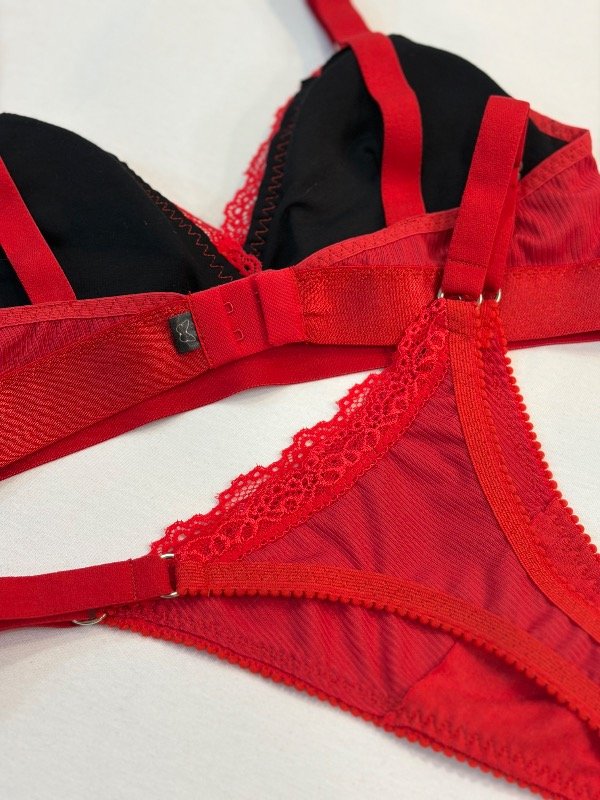 Producto - Conjunto RUSH RED c/ regulable - 1