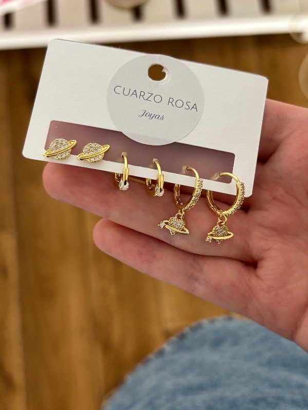 Producto - Trío de Aros Saturno