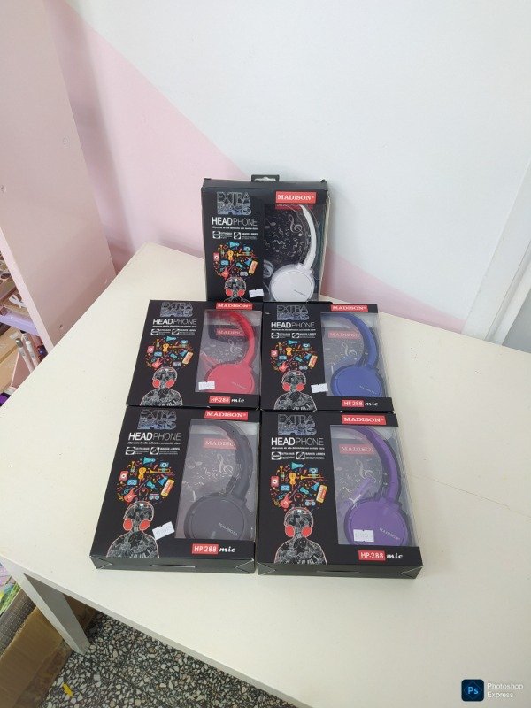 Producto - Auriculares vincha con cable Madison varios colores - 1