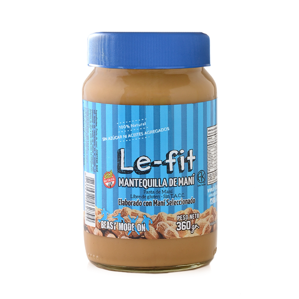 Producto - Le Fit - Mantequilla de Mani Natural.