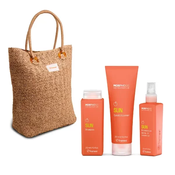 Producto - Kit Capilar Morphosis Sun con Bolso de Playa De Regalo - Framesi