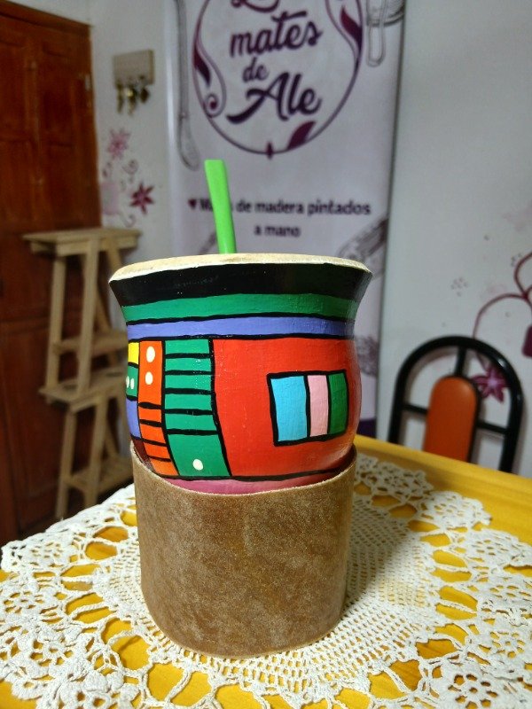 Producto - Mate de calabaza "ARTE" - 1