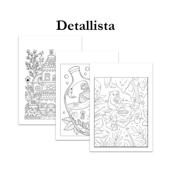 Producto - Libro para colorear Detallista
