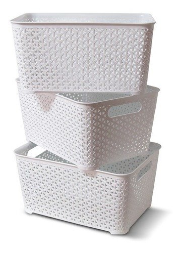 Producto - SET X 3 CONTENEDORES RATTAN SMALL